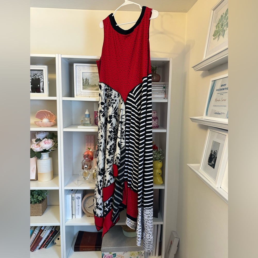 Custom patchwork dress - Picture 4 of 5